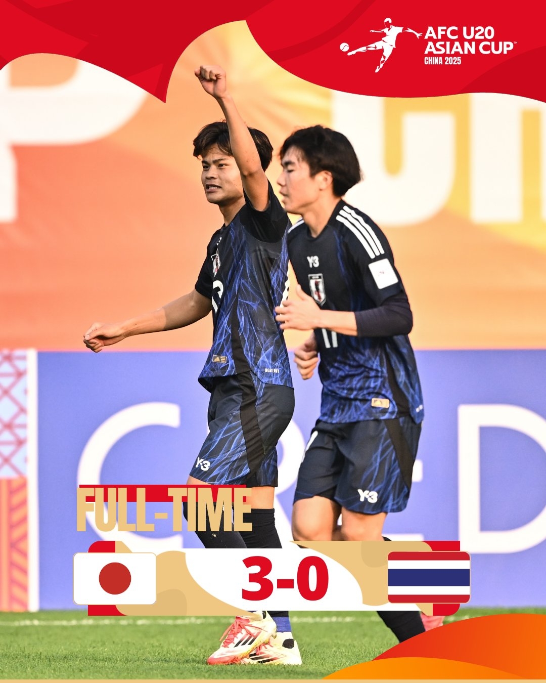  日本U20主帥賽后：雖然全取三分，但球隊各方面都有待提升