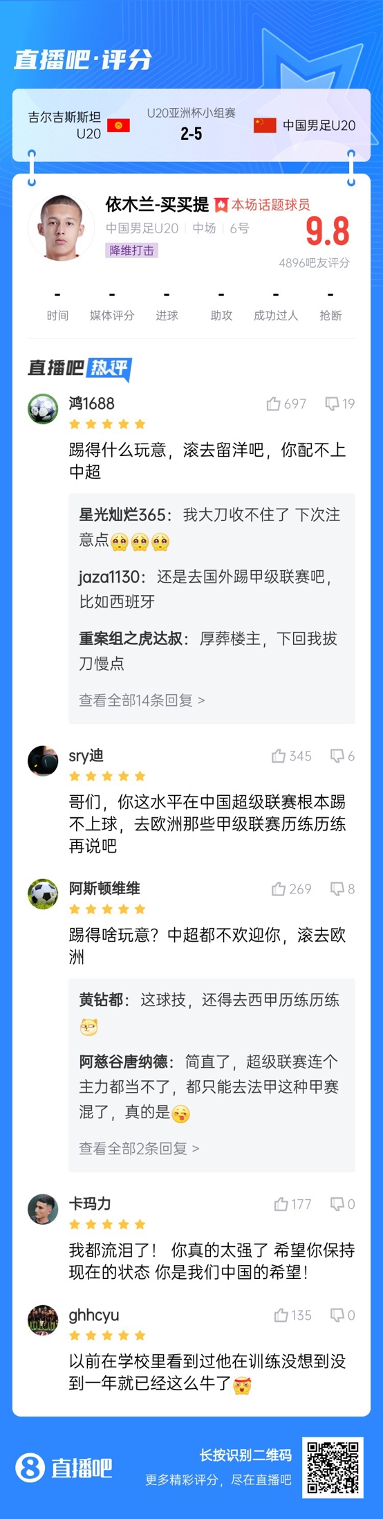  依木蘭這場多少妙傳了？毛偉杰回傳+依木蘭直塞“調(diào)虎離山”