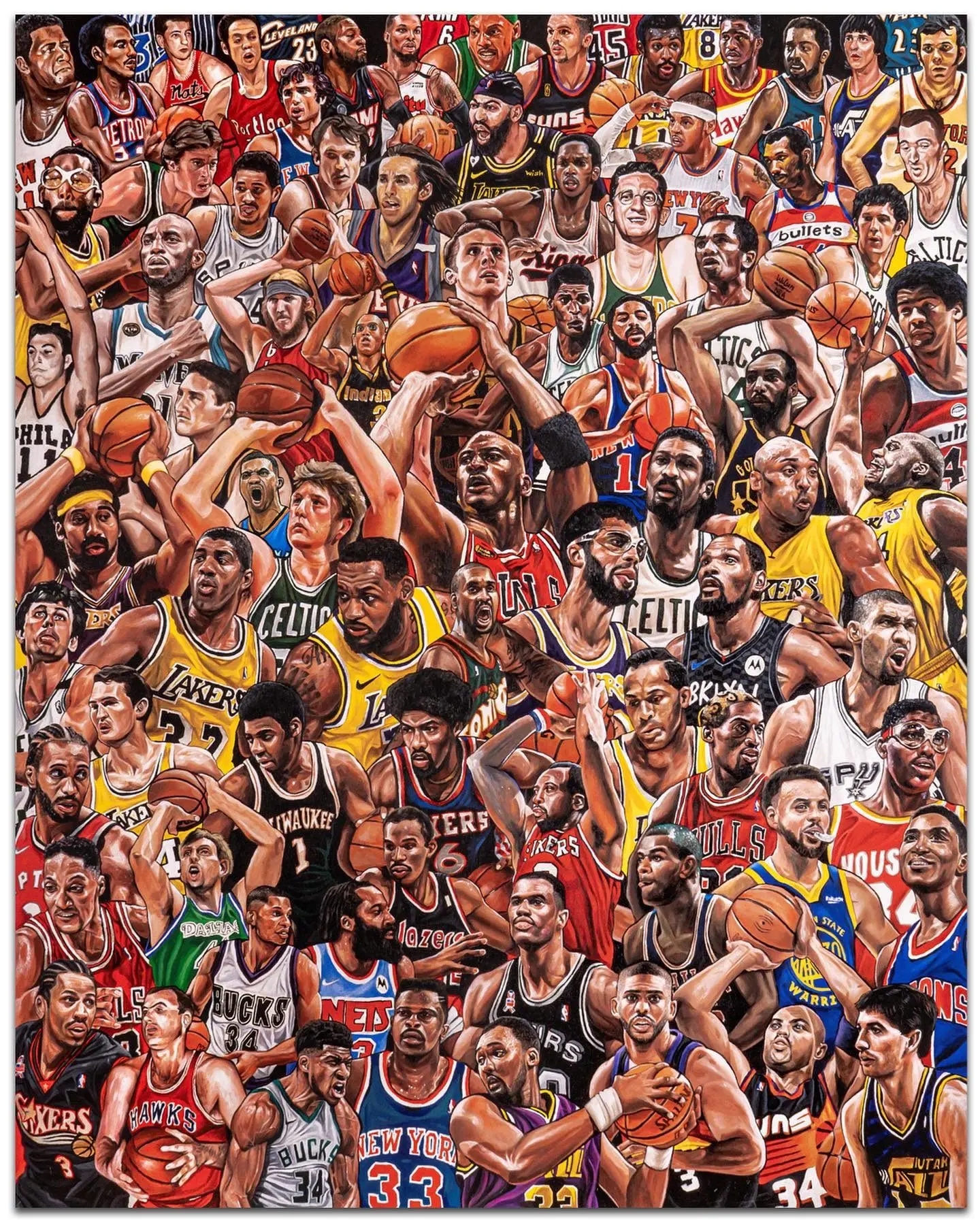  你是因?yàn)槟膫€(gè)球星或哪場(chǎng)比賽愛(ài)上的NBA？