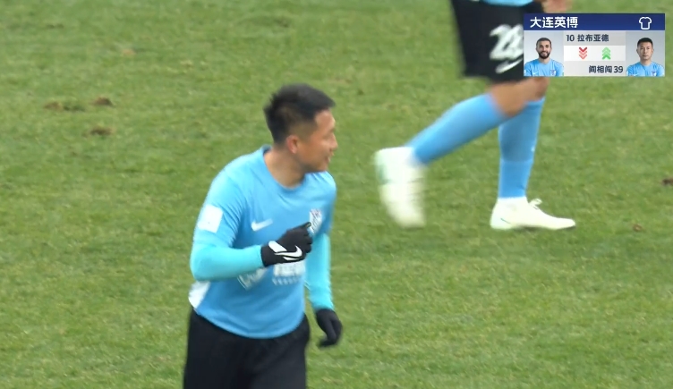  隊長來了！38歲閻相闖替補登場，上演賽季&重返中超首秀！